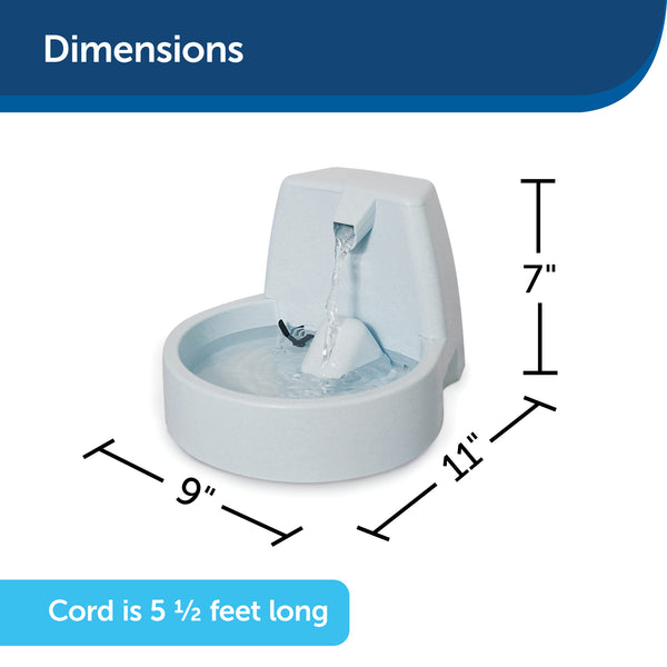 Petsafe drinkwell original cat 2025 and dog water fountain