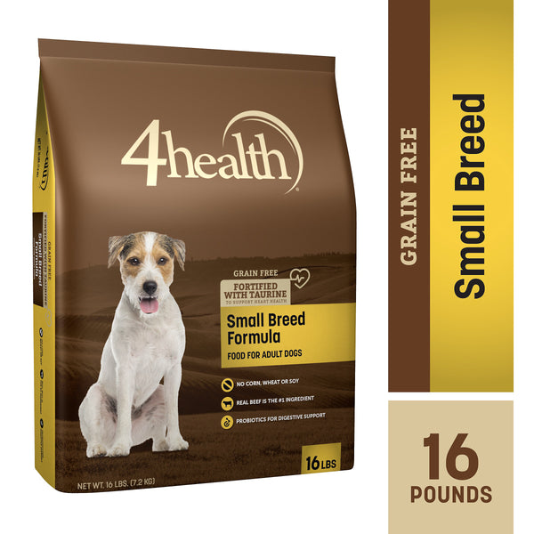 4health Grain Free Small Breed Formula Adult Dry Dog Food