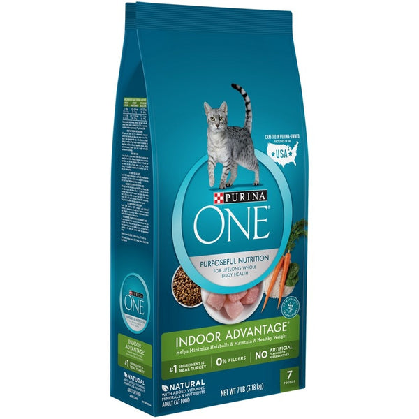 Purina ONE Indoor Advantage Hairball Healthy Weight Formula Dry Cat Petsense