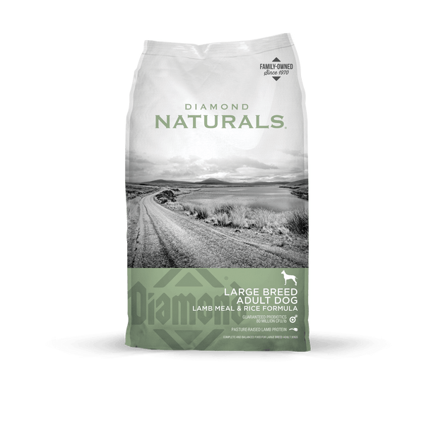 Diamond naturals lamb meal & discount rice adult dry dog food