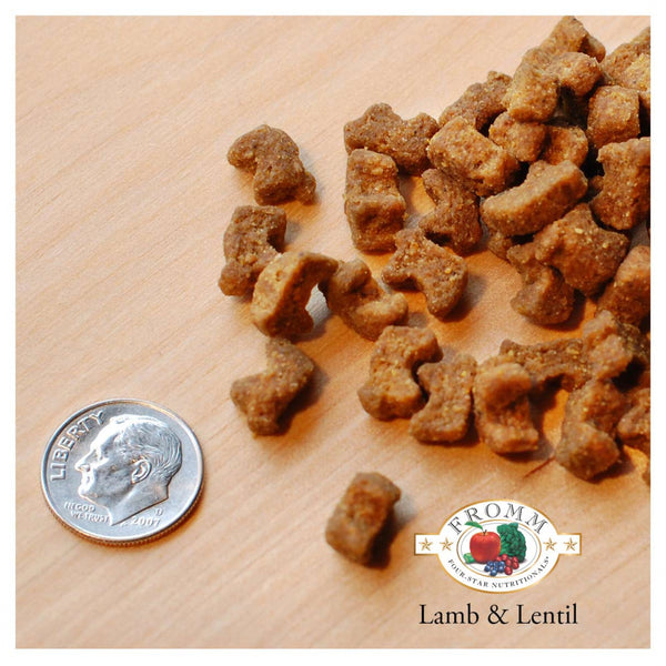 Fromm lamb shop and lentil ingredients