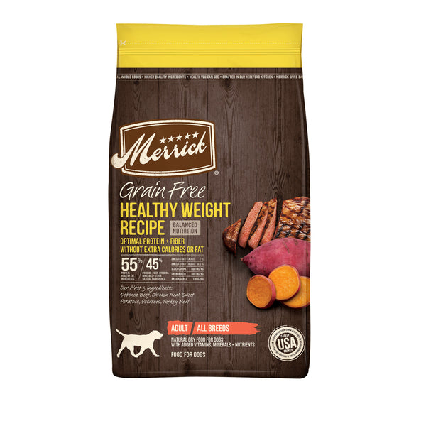 Merrick dog food on sale dcm