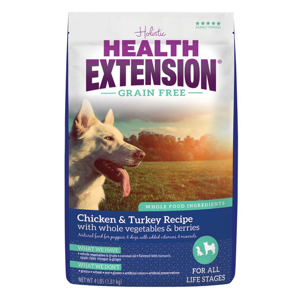 Health Extension Grain Free Chicken and Turkey Dry Dog Food Petsense