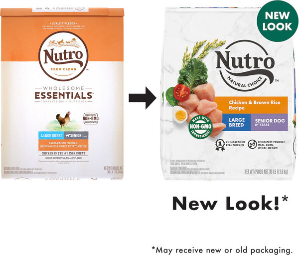 Nutro wholesome essentials large breed adult 2025 farm raised chicken