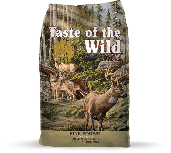 Taste of the wild clearance kibble size