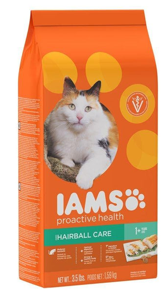 Iams ProActive Health Hairball Care Recipe Dry Cat Food Petsense