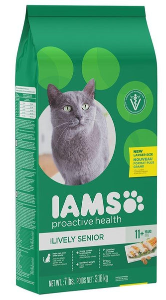 Iams healthy senior cat best sale