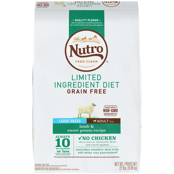 Nutro limited ingredient outlet dog food reviews