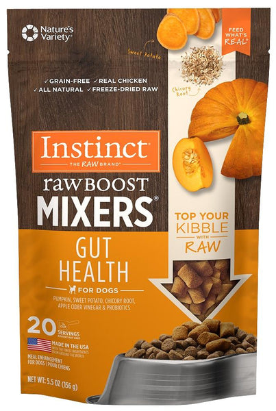 Instinct Grain Free Freeze Dried Raw Boost Mixers Gut Health