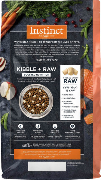 Instinct Raw Boost Grain Free Real Salmon Recipe Dog Food Petsense