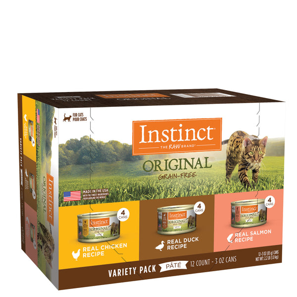 Instinct Grain Free Recipe Variety Pack Canned Cat Food Petsense