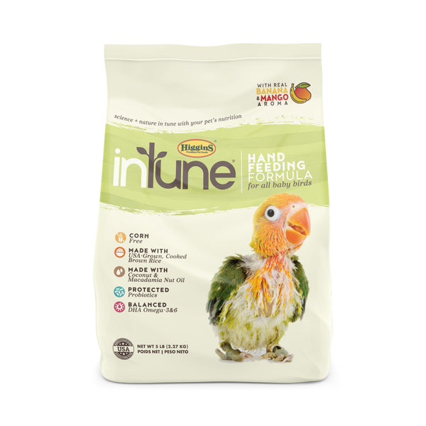 Higgins intune sale parrot food