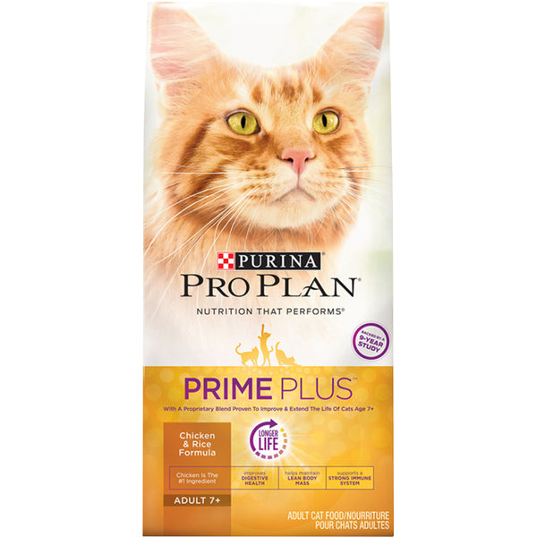 Purina Pro Plan Prime Plus Chicken Rice Formula Senior Dry Cat