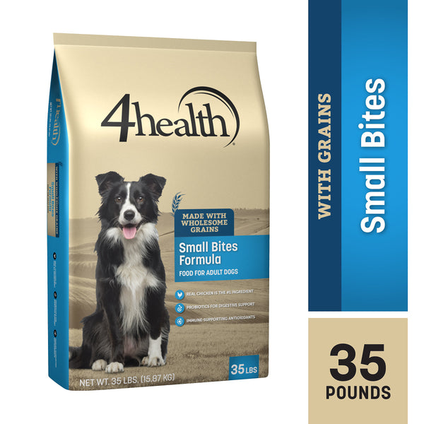 4health with Wholesome Grains Small Bites Formula Adult Dry Dog