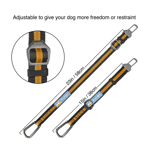 Kurgo Swivel Seatbelt Tether for Dogs, Car Seat Belt for Pets, Adjusta –  Petsense