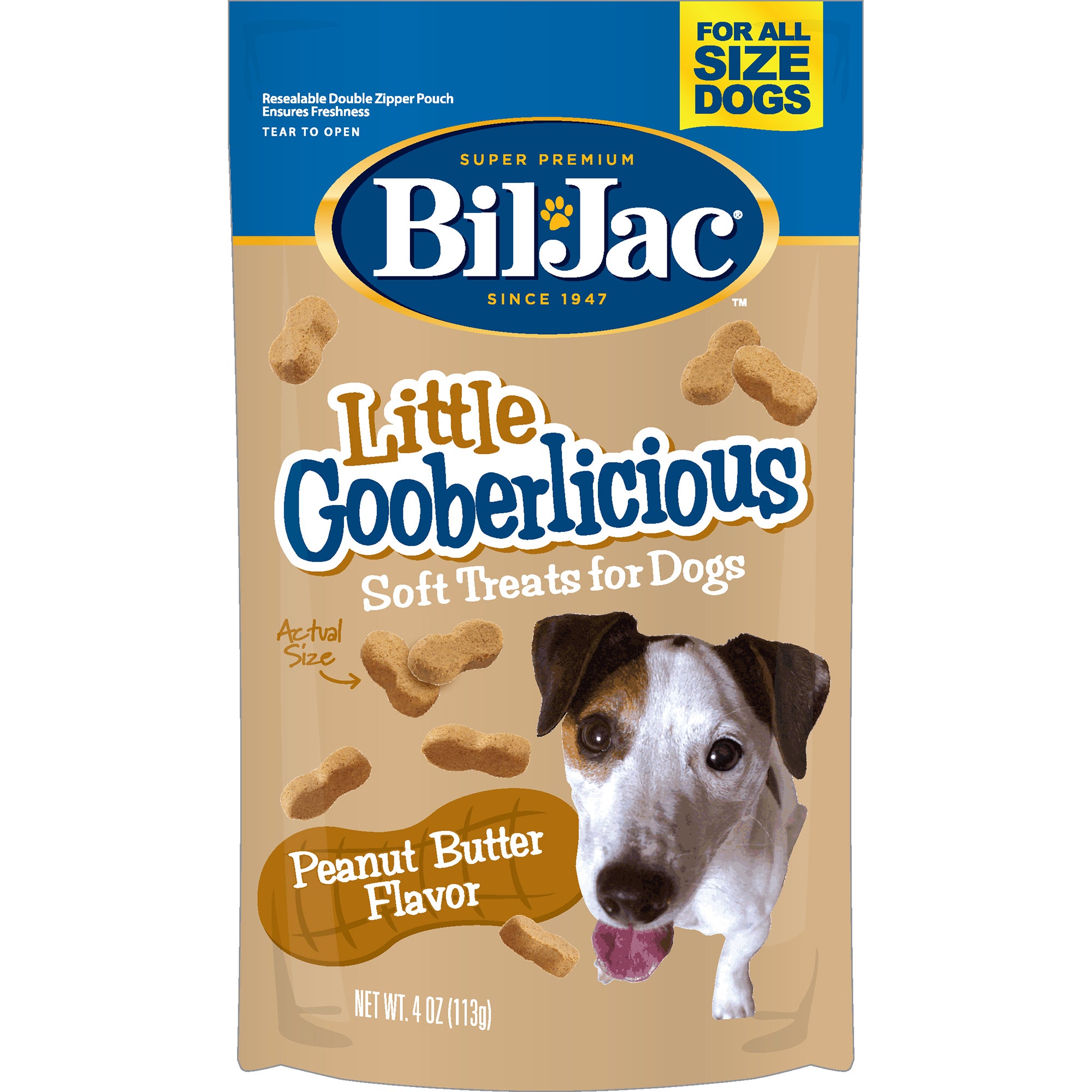 Bil Jac 4 oz Little Gooberlicious Dry Dog Treat Petsense