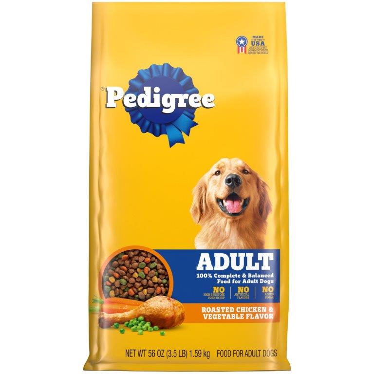 PEDIGREE Complete Nutrition Adult Dry Dog Food Roasted Chicken, Rice & Vegetable Flavor Dog Kibble