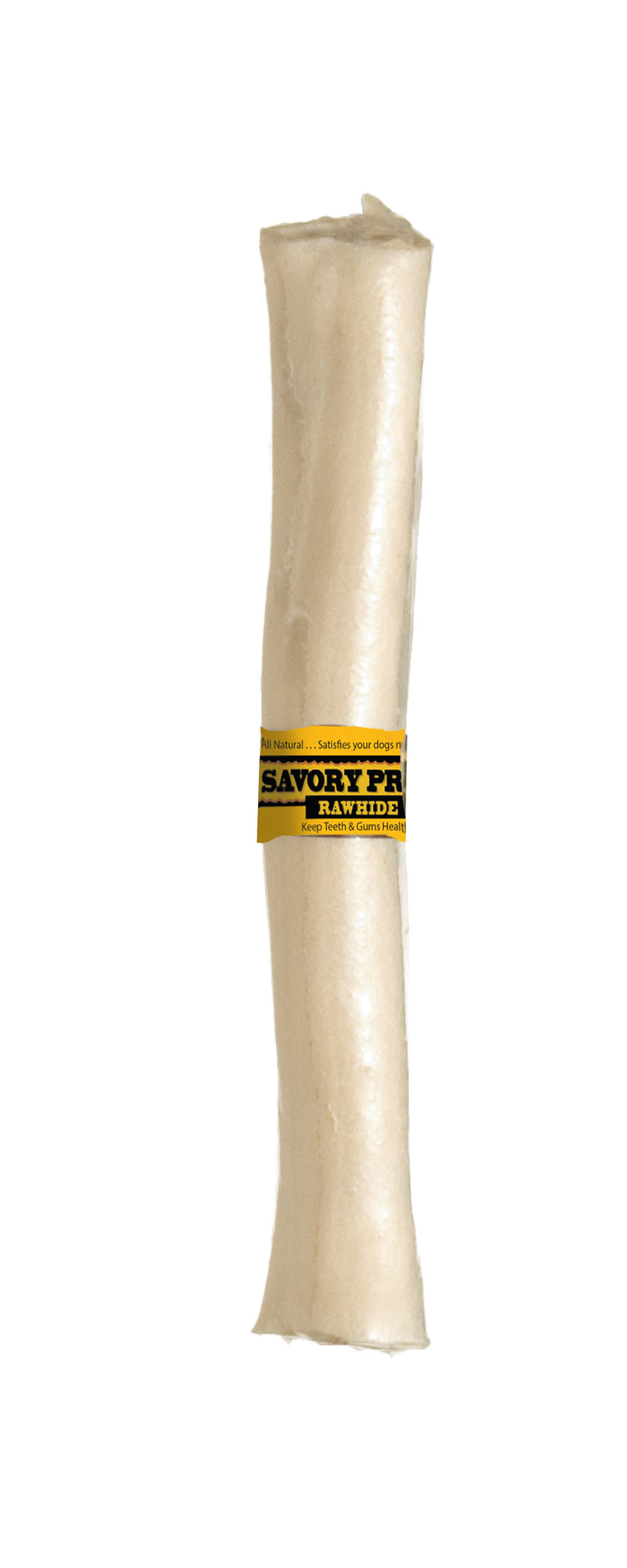 Savory Prime 9-10" Supreme Retriever Roll White for Dogs