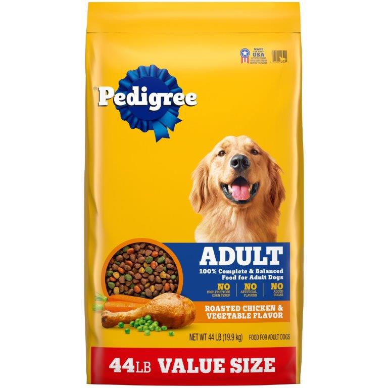 PEDIGREE Complete Nutrition Adult Dry Dog Food Roasted Chicken Rice Vegetable Flavor Dog Kibble