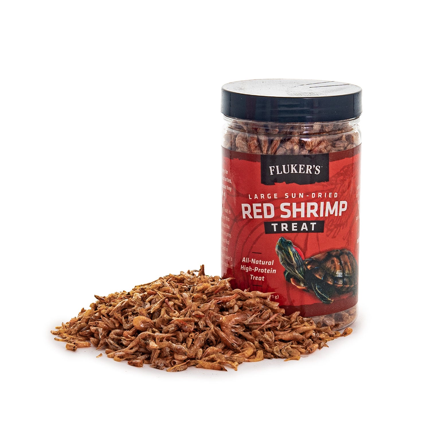 Fluker's Large Sun-Dried Red Shrimp for Turtles and Fish – Petsense