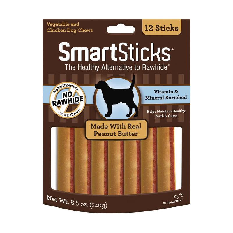 SmartBones Peanut Butter SmartSticks Dog Treats