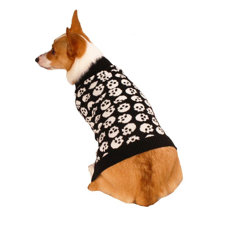 Skeleton Dog Halloween Sweater