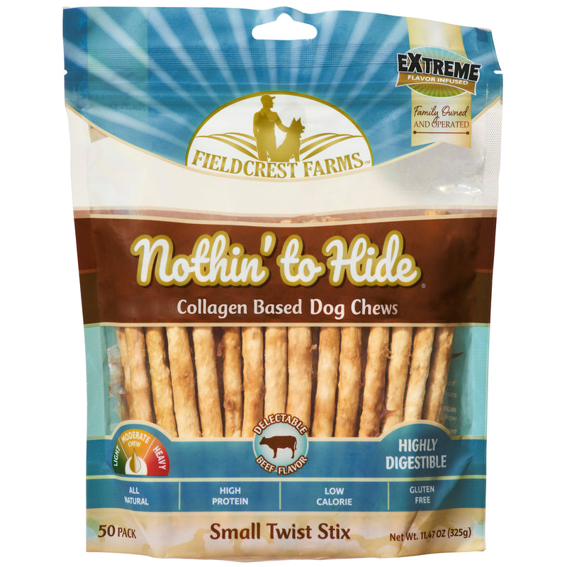 Nothin' to Hide Twist Stix Beef 50pk