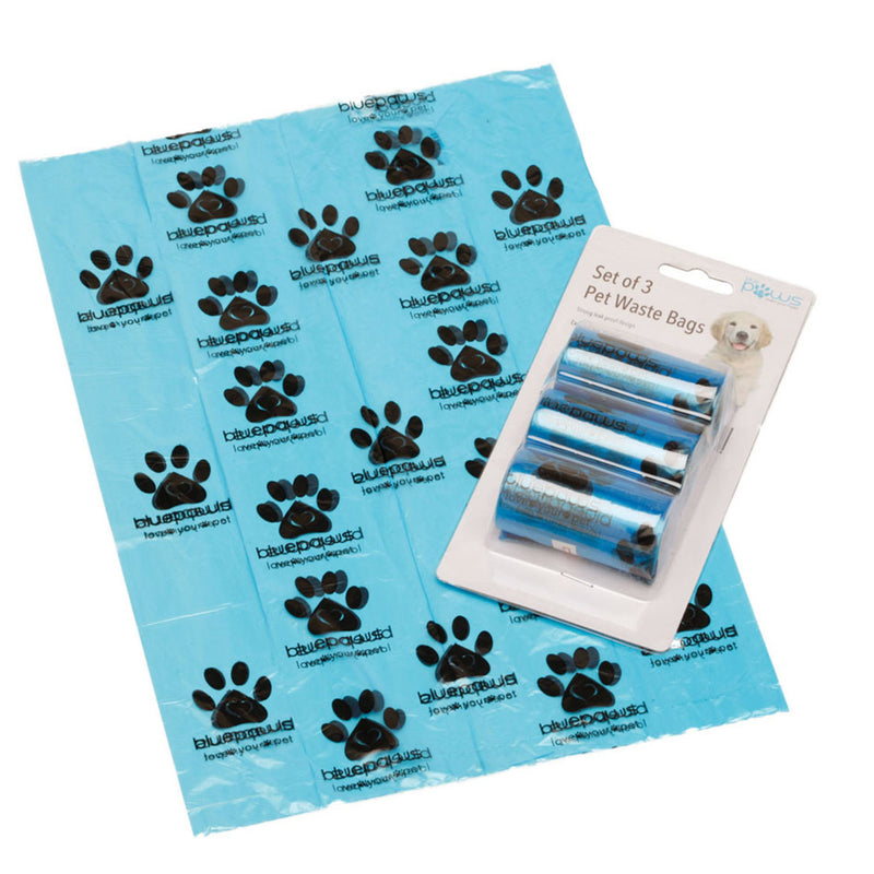 Blue Paws waste bags 3 PK - 20 count