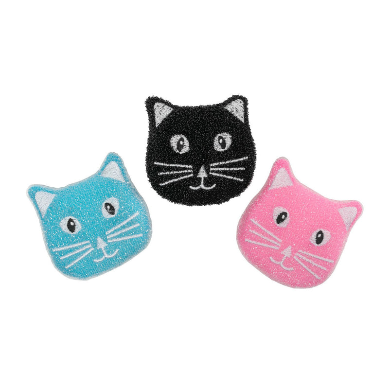 Broxan cat scrub sponges set of 3