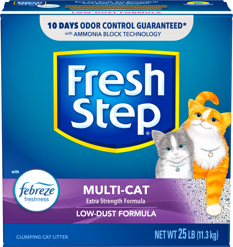 Fresh Step Multi-Cat Low Dust, Extra Strength Formula