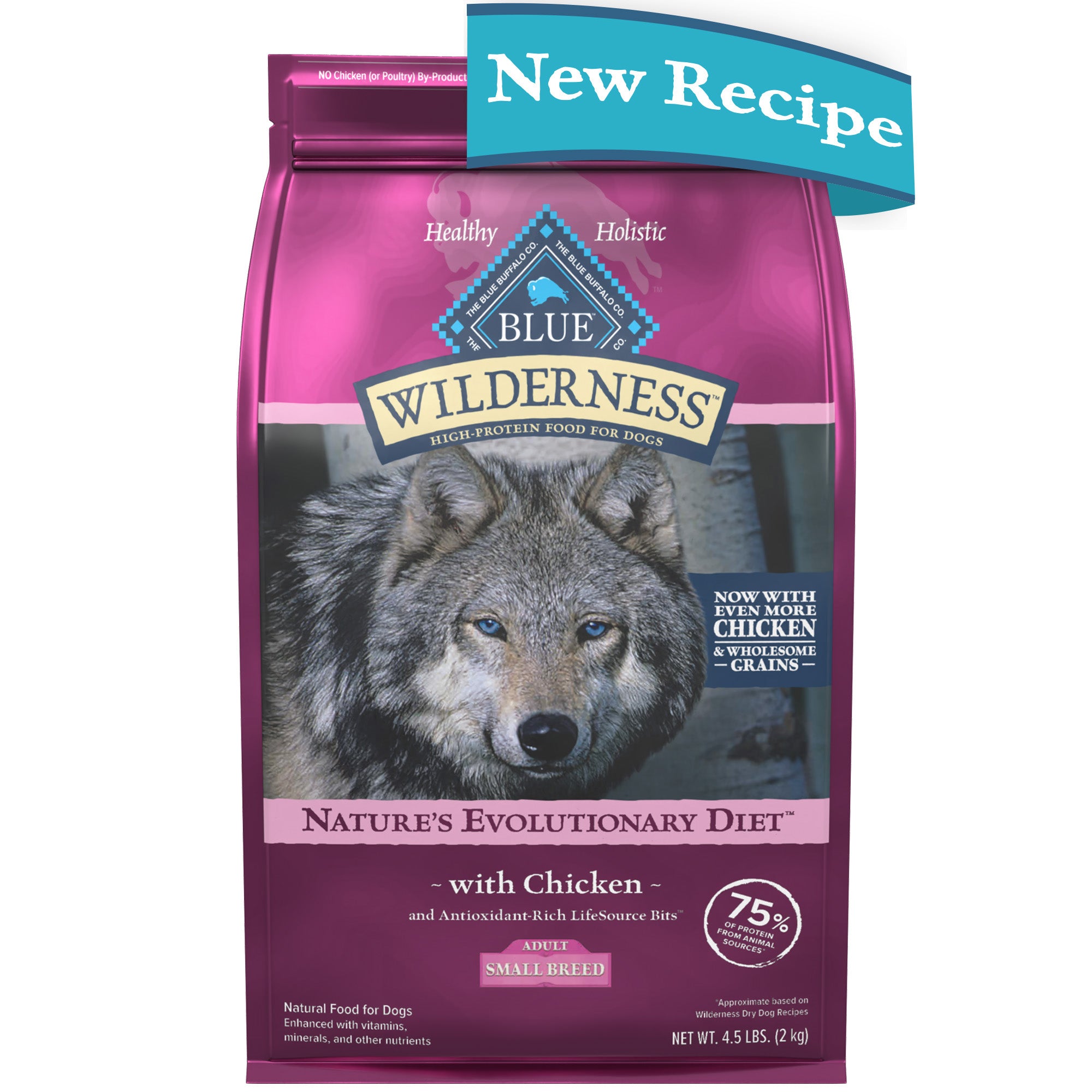 Blue Buffalo Wilderness High Protein Natural Small Breed Adult Dry