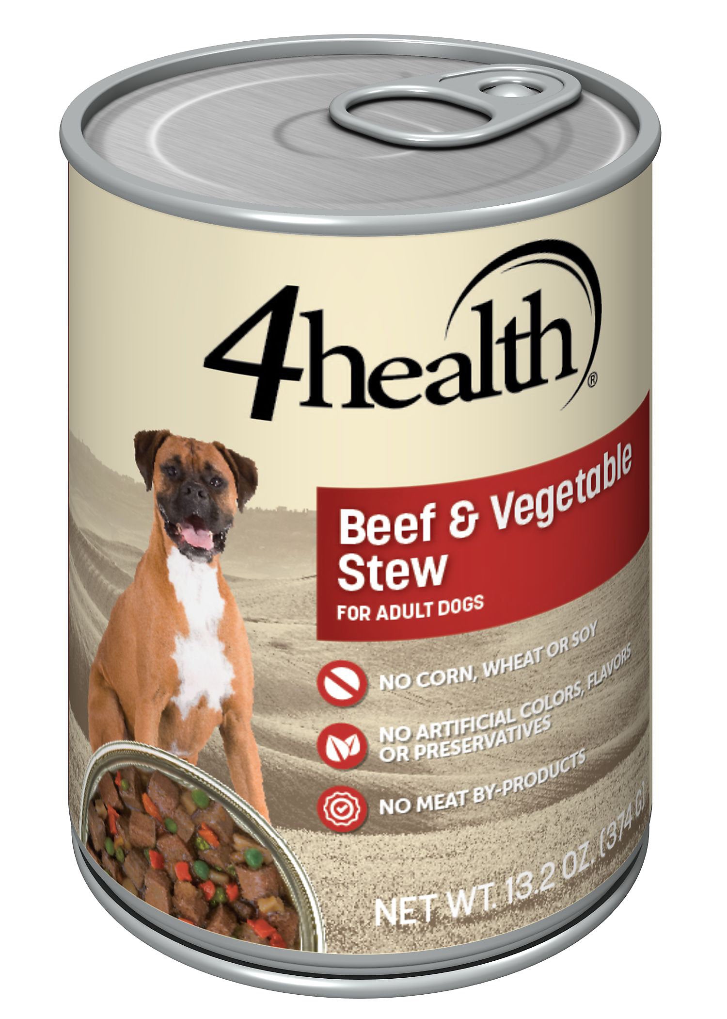 4health with Wholesome Grains Beef Vegetable Stew Canned Dog