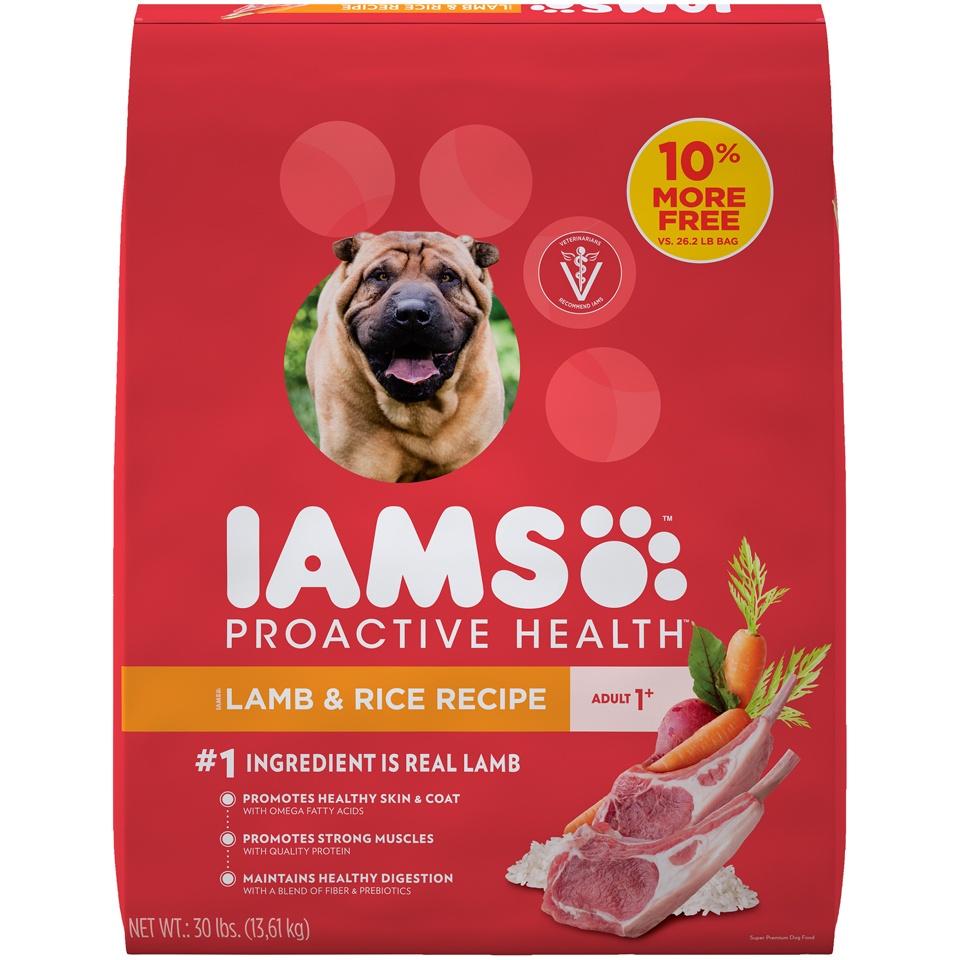 Iams ProActive Health Adult Lamb Meal and Rice Formula Dry Dog Food Petsense