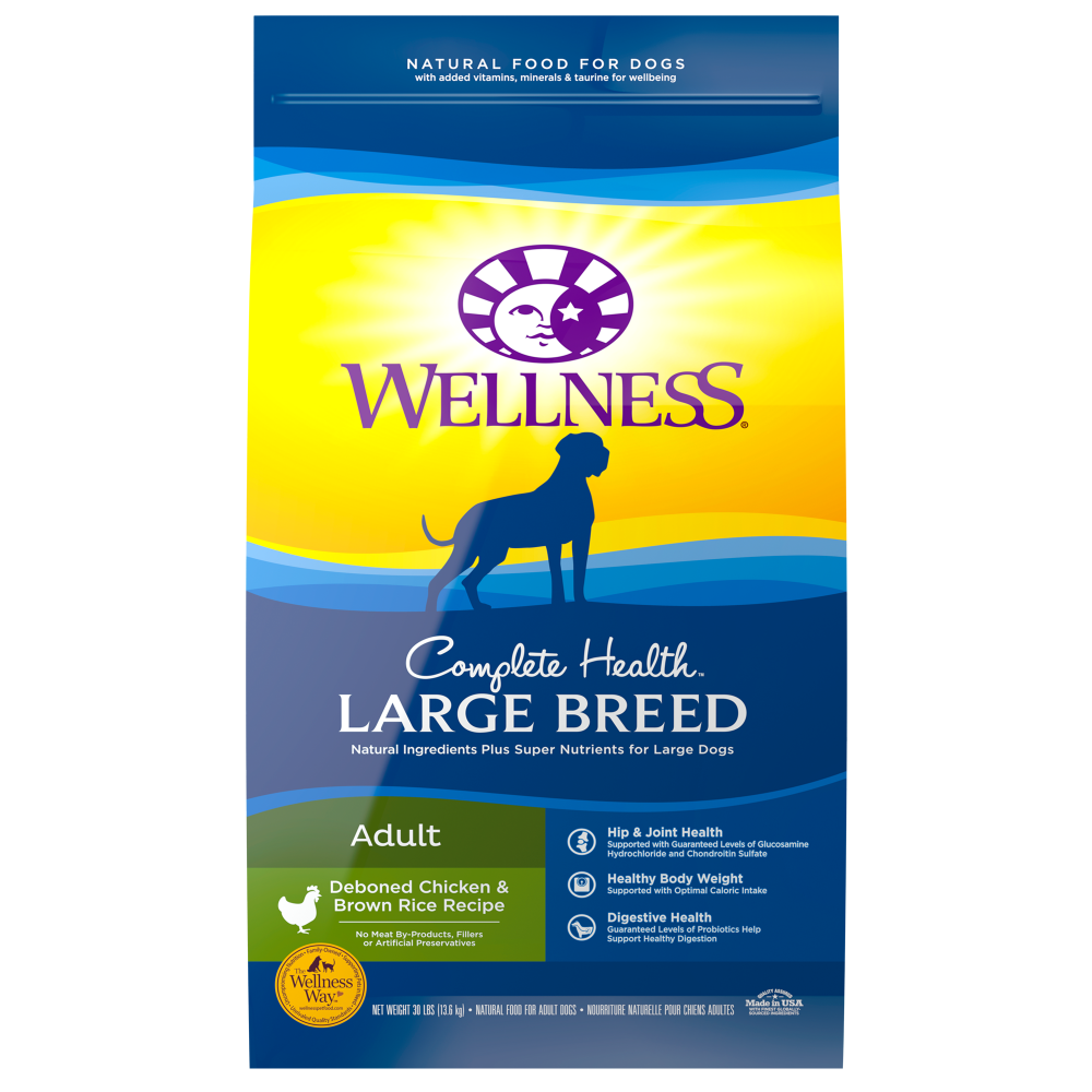 Wellness small shop dog food