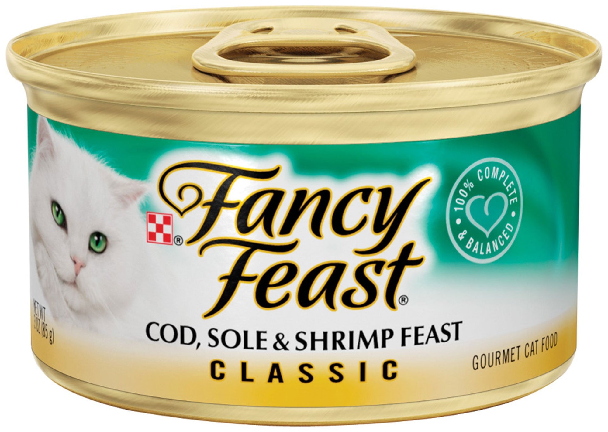 Fancy Feast Cod Sole and Shrimp Canned Cat Food Petsense