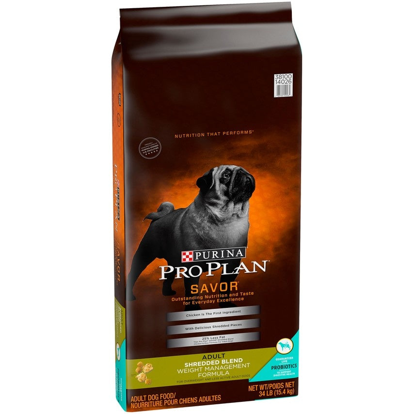 Purina Pro Plan Savor Adult Shredded Blend Weight Management