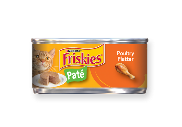 Friskies Pate Poultry Platter Canned Cat Food – Petsense