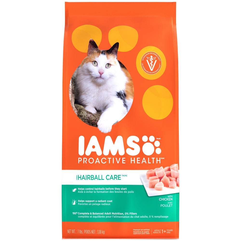 Iams ProActive Health Hairball Care Dry Cat Food Petsense