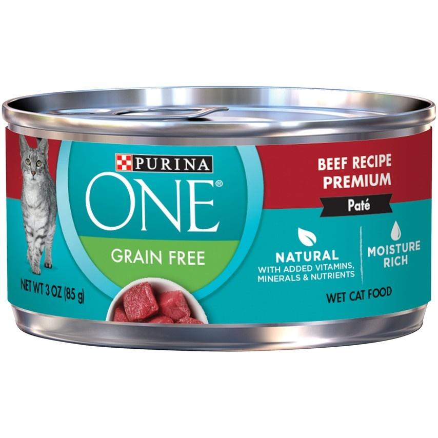 Purina one grain free canned cheap cat food