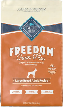 Blue freedom grain outlet free senior dog food