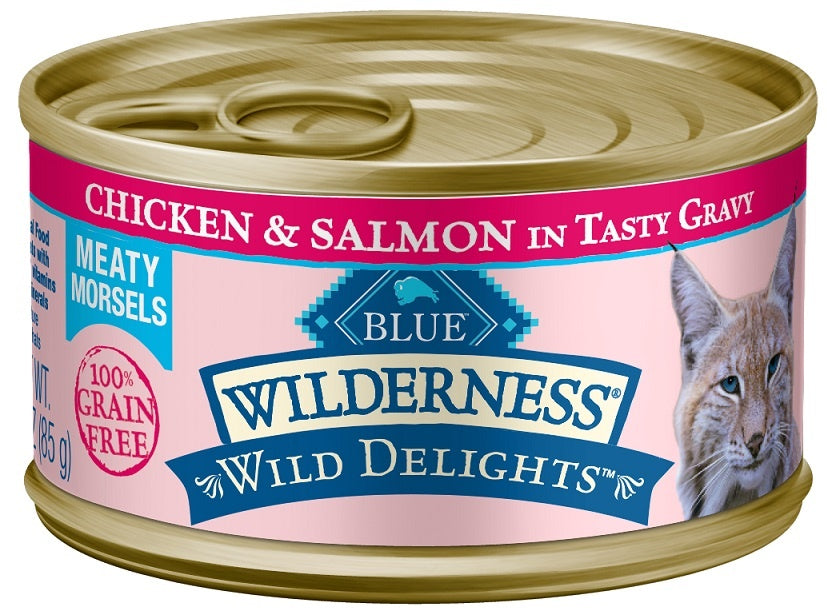 Blue buffalo wilderness outlet salmon cat food