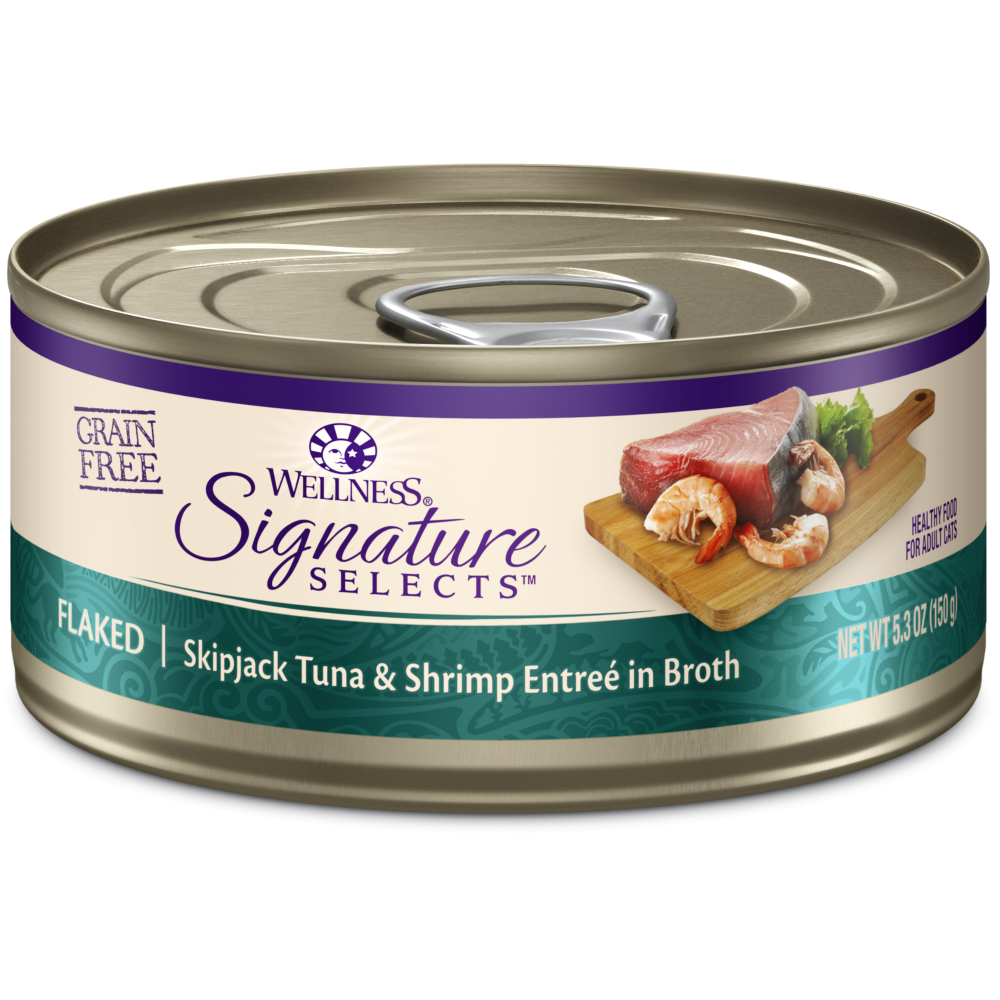 Wellness Signature Selects Grain Free Natural Skipjack Tuna with