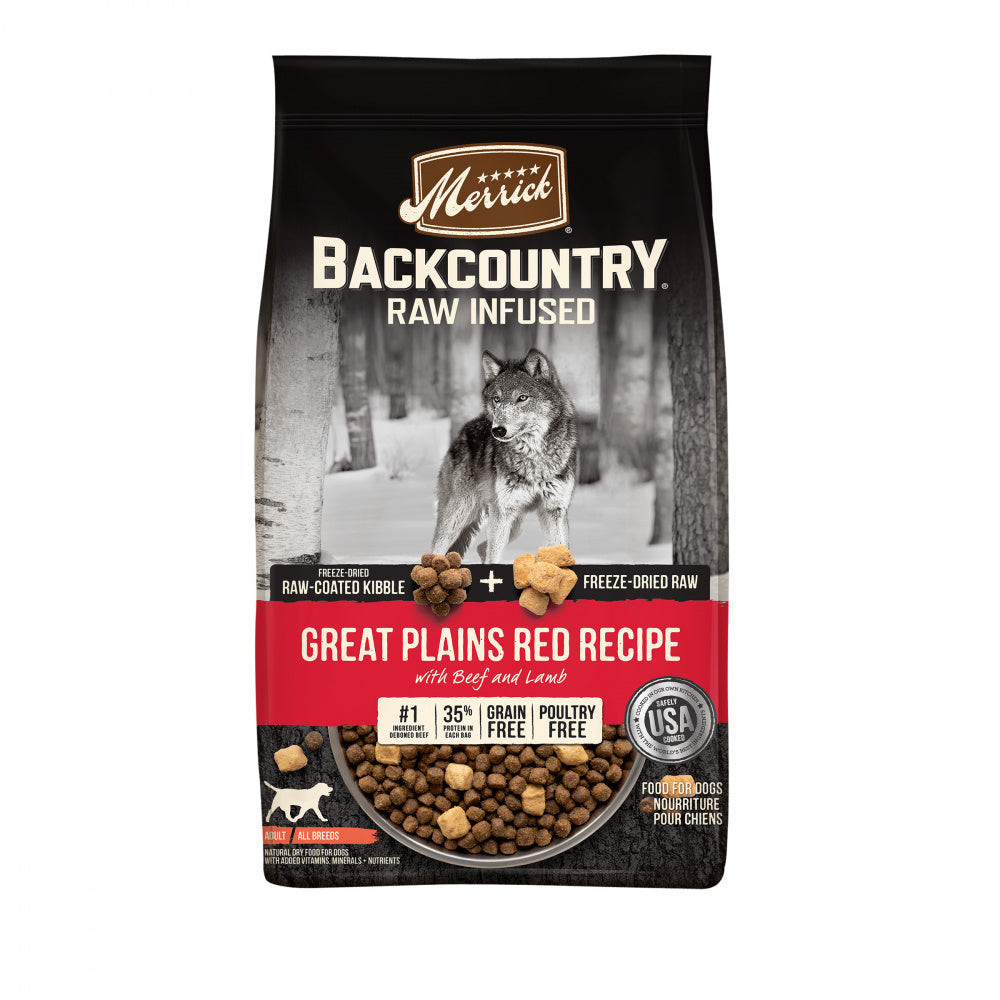 Merrick Backcountry Raw Infused Grain Free Great Plains Red Recipe