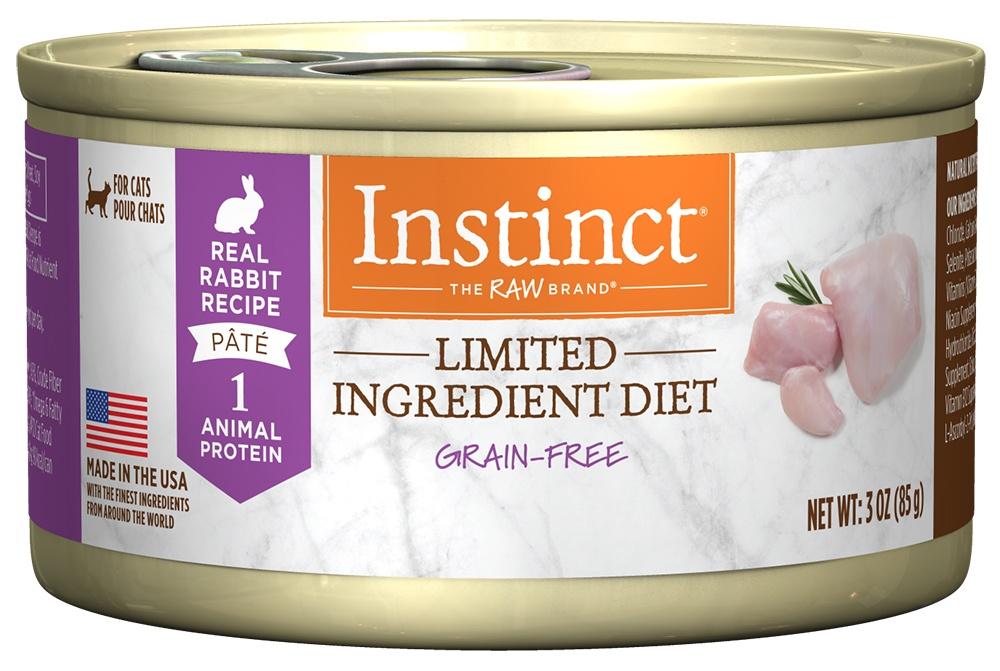 Instinct Grain Free LID Rabbit Canned Cat Food Petsense