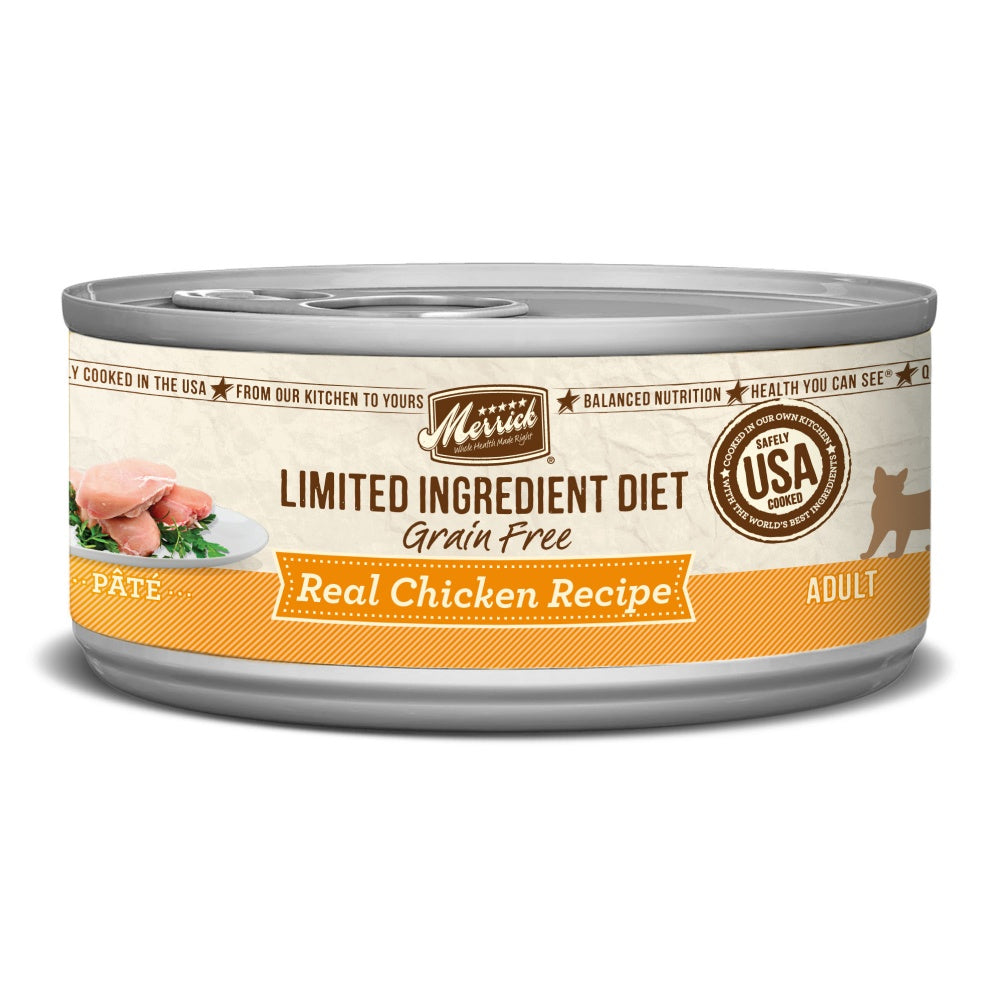 Merrick Limited Ingredient Diet Grain Free Real Chicken Pate