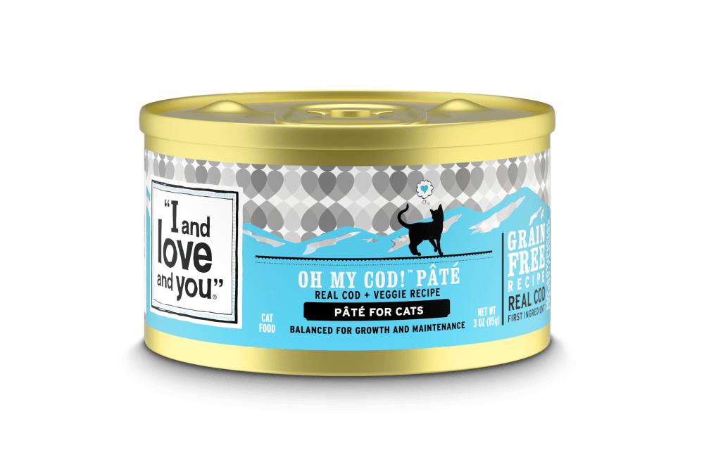 I and Love and You Oh My Cod Grain Free Recipe Canned Cat Food