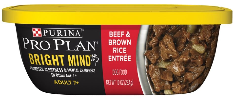 Pro plan bright mind dog food sale