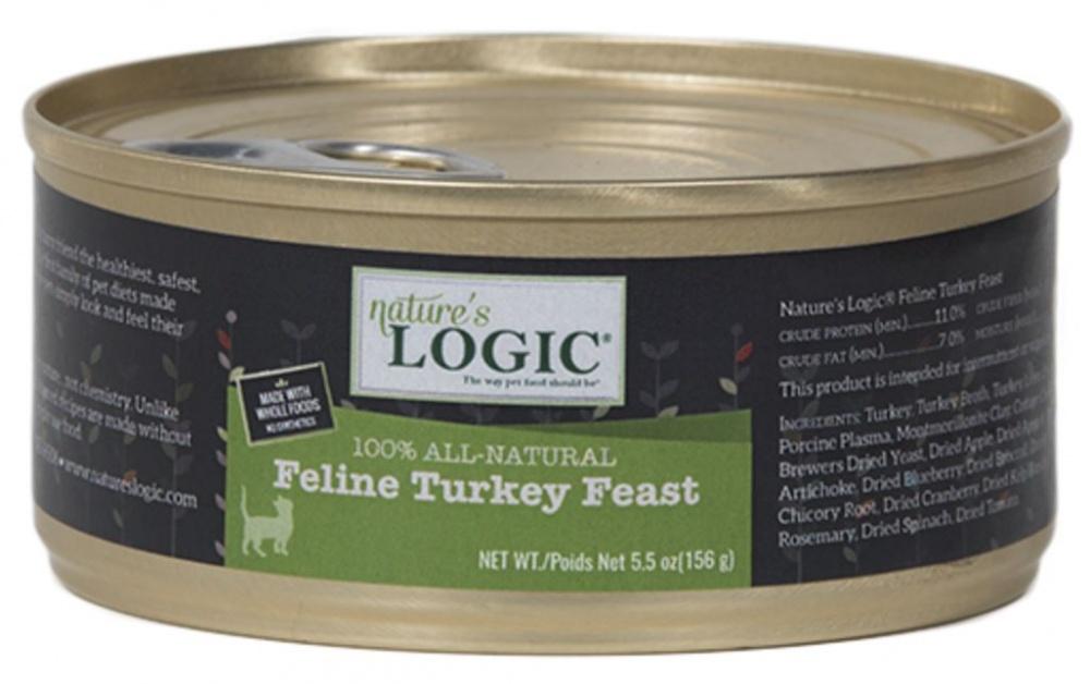 Nature s Logic Feline Grain Free Turkey Feast Canned Cat Food