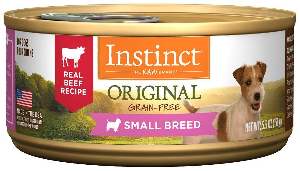 Instinct dog best sale food grain free