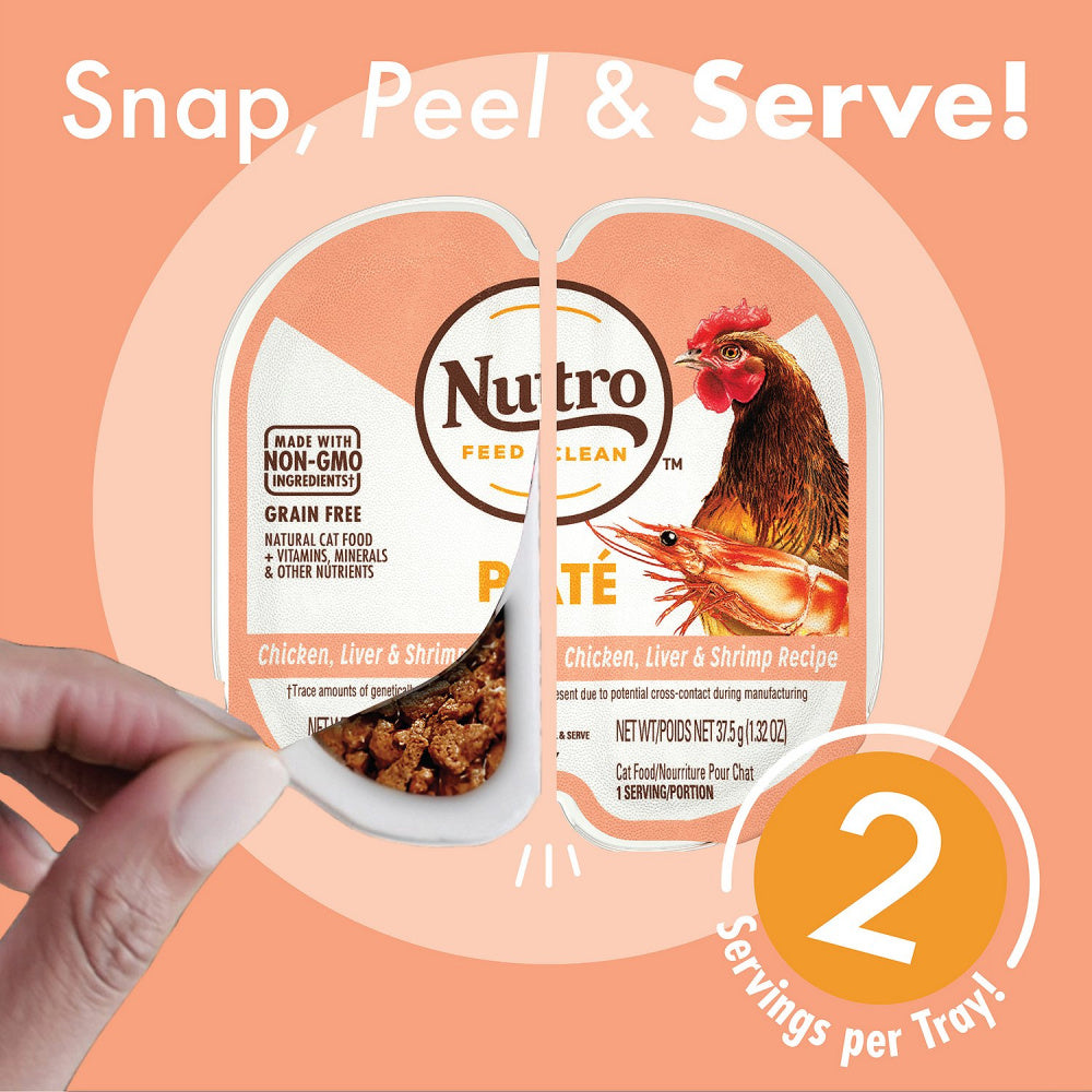 Nutro Perfect Portions Adult Grain Free Chicken Liver Shrimp